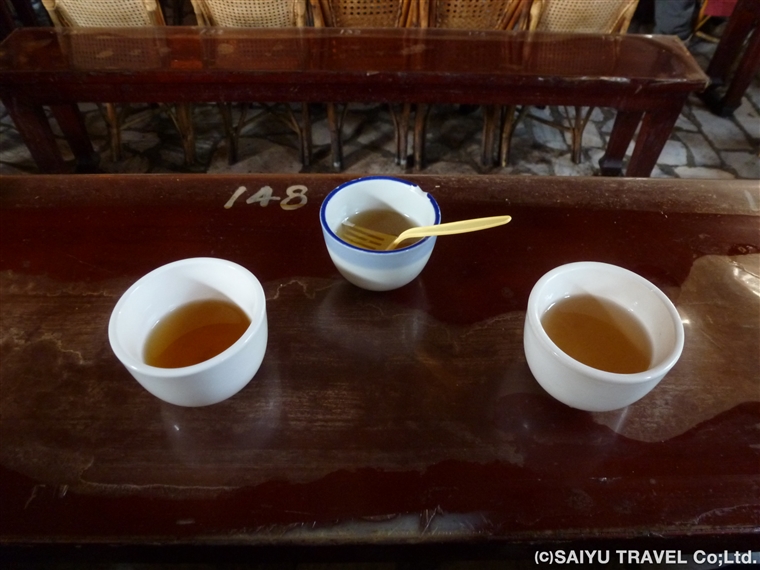 中国雲南省 ペー族の三道茶